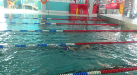 lekcja pływania dla dzieci w chełmcu
